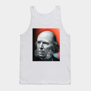 Herbert Spencer Portrait | Herbert Spencer Artwork 2 Tank Top